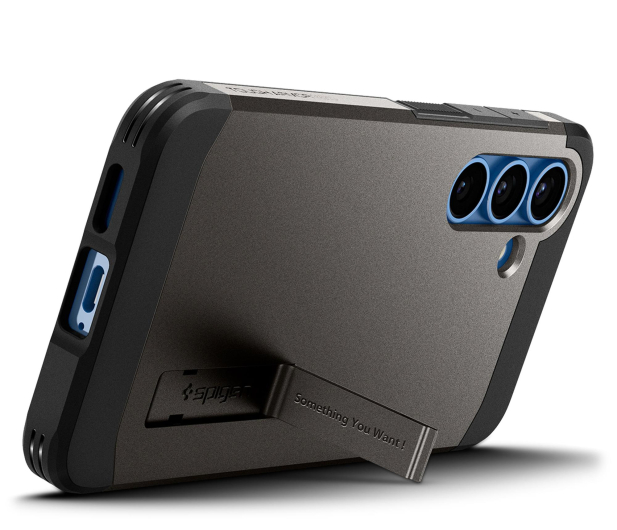 SPIGEN Tough Armor Magsafe do Samsung Galaxy S25 Gunmetal ACS09009 - 1313179 - zdjęcie 5